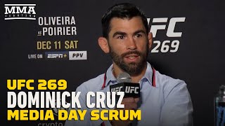 Dominick Cruz Rips Daniel Cormiers Commentary I Usually Mute It  UFC 269  MMA Fighting [upl. by Assille]