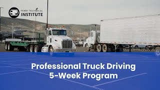 Professional Truck Driving Program [upl. by Frodine]