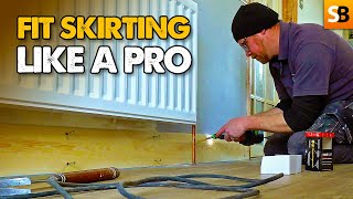 How To Fit Skirting Boards Like a Pro [upl. by Raphaela]