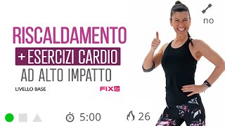 Esercizi di Riscaldamento Total Body  Mini Cardio [upl. by Steffin]