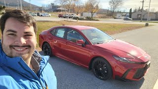 2025 Camry SE AWD in Supersonic Red [upl. by Timoteo259]