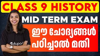 Class 9 History  Chapter 1  Important Questions  Mid Term Exam  Eduport [upl. by Alrats]