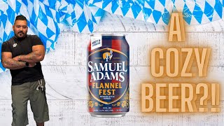 samuel Adams flannel fest chug and review [upl. by Aniez]