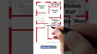 25x37 house plan 25 by 37 home plan37x25 house design with parking25 by 37 makan ka nakshashort [upl. by Eatnoed]