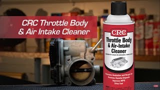 CRC Throttle Body amp Air Intake Cleaner Instructional Video [upl. by Posehn]