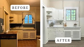 Stunning Small Kitchen Makeover Under 1000 The Power of Paint [upl. by Aeniah]