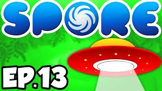 Spore Tale of The Wafflepod Ep13  ABDUCTED Spore [upl. by Ajram]