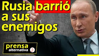 Poderío militar ruso ha eliminado toda amenaza desde iniciado el conflicto [upl. by Brad]