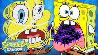 SpongeBob’s Most PAINFUL Moments 😣  60 Minute Compilation  SpongeBobOfficial [upl. by Zetnas]