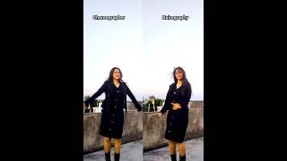 CHOREOGRAPHY Vs HAIROGRAPHY katseyetouchshotsdancekpoptrendingkpopdance [upl. by Dodi]