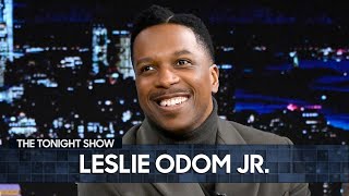 Leslie Odom Jr on Performing for Two Presidents Purlie Victorious and Hamilton  The Tonight Show [upl. by Ambler374]