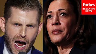 If Kamala Harris Wont Say It I Will Eric Trump Calls For US To Become Nation Of Faith [upl. by Ibor]