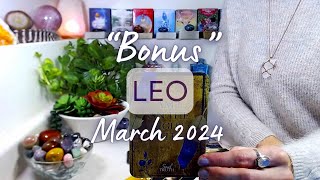 LEO quotBONUSquot March 2024 Health Wealth amp Abundance  Strengthened Boundaries Create Better FLOW [upl. by Pearla]