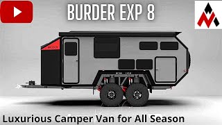 The Bruder EXP8 Camper Van  A Rugged and Luxurious Camping Trailer  All Season Expedition [upl. by Oelak401]