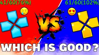 LETEST VERSION🔥PPSSPP VS PPSSPP GOLD EMULATOR  Which Is Better Between Ppsspp And Ppsspp Gold [upl. by Irehc]