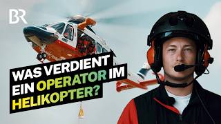 Job im Helikopter Er bringt Techniker zum Offshore Windpark I Lohnt sich das I BR [upl. by Rats]