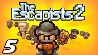 The Escapists 2  LOCKDOWN and ATTACK DOGS  Episode 5 Escapists 2 Gameplay Playthrough [upl. by Schafer]