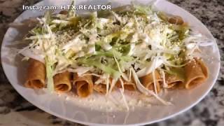 Flautas tutorial Flautas estilo Guerrero MX [upl. by Abih228]