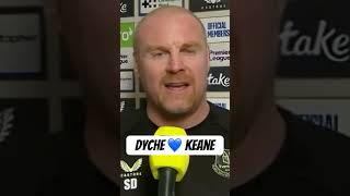 When Dyche picks Keane…again everton epl dyche TOFFEEBLUECAST [upl. by Lihcox]