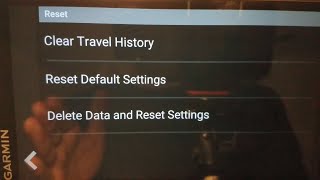 How to reset a Garmin DriveSmart 66 [upl. by Kerrison]