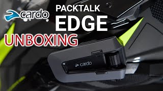 Cardo PALKTALK EDGE Unboxing INDIA  BluetoothMesh Helmet Intercom [upl. by Etnomaj]