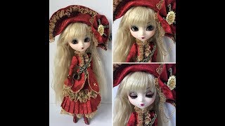 Pullip Veritas Premium Deep Crimson Version doll review [upl. by Gemina]