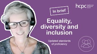 Equality diversity and inclusion  In brief [upl. by Bowerman]