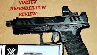 VORTEX DEFENDERCCW REVIEW First Impressions Fast shooting and 100yard shots [upl. by Odraccir575]