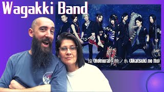 Wagakki Band  焔 Homura  暁ノ糸 Akatsuki no Ito REACTION with my wife [upl. by Nisse]