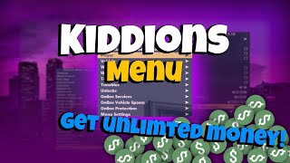 GTA 5  Updated Kiddions Mod Menu  Money Glitches Scripts etc  Download Tutorial  GTA V NEW [upl. by Euqinamod]