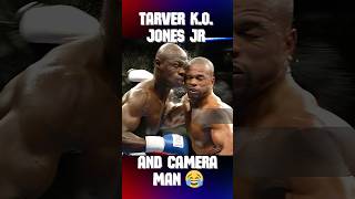 Tarver KNOCKS OUT Jones Jr and Cameraman in this EPIC boxing fight boxing knockoutpower trending [upl. by Thalia819]