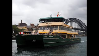 MV May Gibbs  F7 to Double Bay sydney sydneyferries [upl. by Lav468]