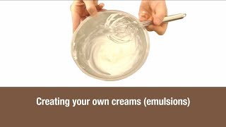 Creating your own creams emulsions [upl. by Raynard115]