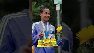 Maratona de Berlim  Tigist Ketema  2h16min42s [upl. by Hough]