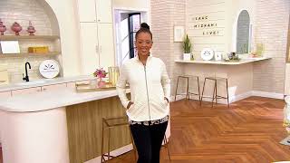 Isaac Mizrahi Live Soho Knit Jacquard Tulip Hem Jacket on QVC [upl. by Bart]