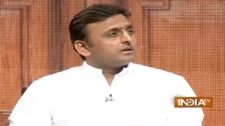 Akhilesh Yadav in Aap ki Adalat Part 1  India TV [upl. by Etnomaj261]