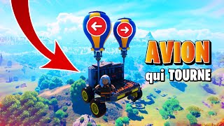 Comment faire un AVION qui tourne dans LEGO Fortnite [upl. by Attenat]