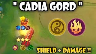 MUST TRY NEW META COMBO  CADIA GORD  MAGIC CHESS MOBILE LEGENDS [upl. by Einahpats]