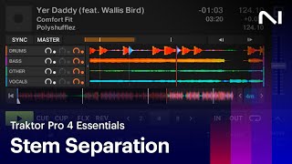 Introducing stem separation in Traktor Pro 4  Native Instruments [upl. by Avaria]