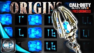 ORIGINS REMASTERED  ICE STAFF UPGRADE TUTORIAL DLC 5 Black Ops 3 Zombies Chronicles [upl. by Sillihp309]