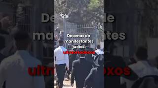 Judíos ultraortodoxos asaltan una base militar israelí [upl. by Willing]