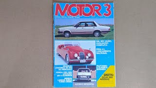 Revista MOTOR 3 Junho1981  N°12 garagemdochico motor3 [upl. by Phila702]