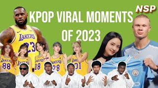 Kpop Viral Moments 2023  Reaction [upl. by Nolaj680]