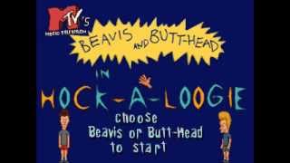 Beavis and Butthead Virtual Stupidity  Hock A Loogie Music [upl. by Ttehc]