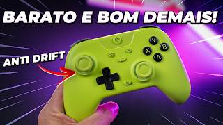 MELHOR CONTROLE BARATO COM HALL EFFECT PARA COMPRAR NO ALIEXPRESS EASYSMX X05 [upl. by Adlei]