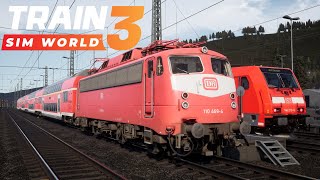 TRAIN SIM WORLD 3 089 Expressverbindung nach Gemünden  MainSpessartBahn  Baureihe 110  TSW3 [upl. by Jonah744]