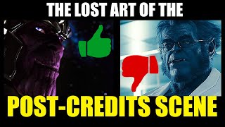 The Lost Art of the MCU PostCredits Scene [upl. by Deirdre]