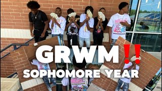 GRWM SOPHOMORE YEARSZN flyboy take over [upl. by Mima371]