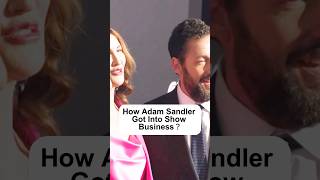 How Adam Sandler Got Into Show Business？actor adamsandler uncutgems saturdaynightlive 1min [upl. by Aicelav]