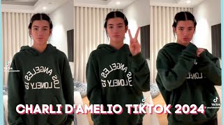 charli damelio  tiktok dance compilation videos 2024 [upl. by Ariajaj]